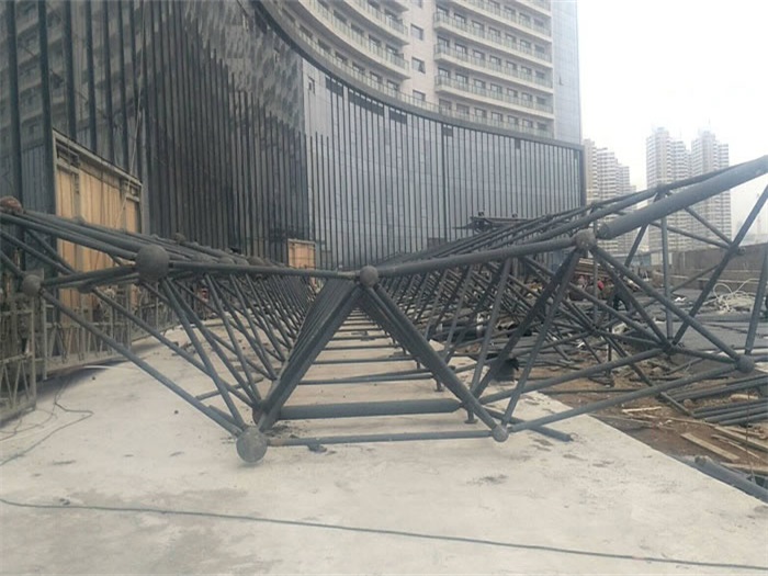 磐石万豪酒店雨棚网架